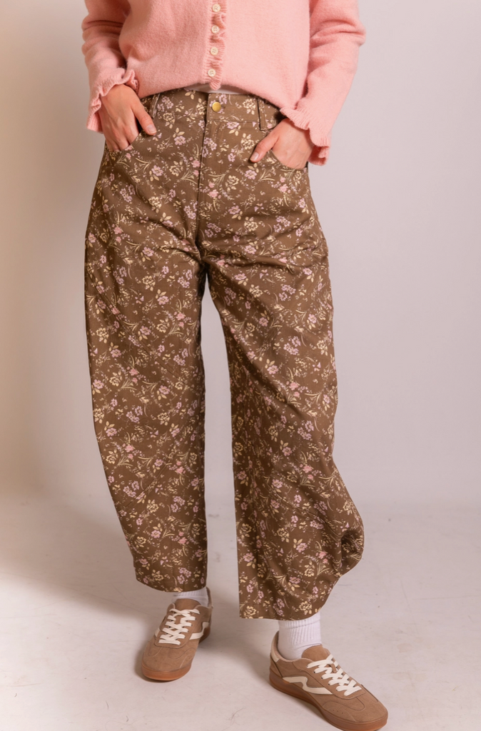 Abby Pants -- Cappuccino