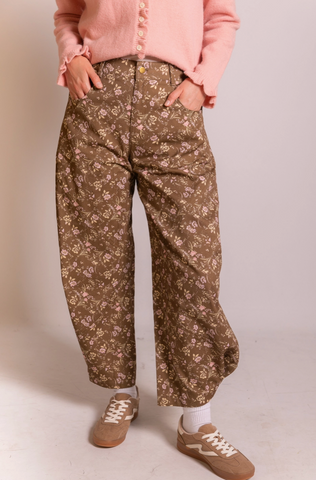Abby Pants -- Cappuccino