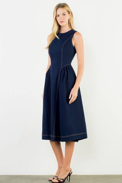 Willow Dress -- Denim