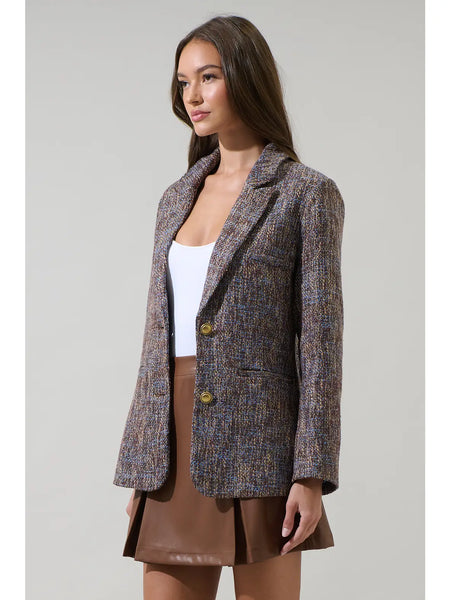 Serah Blazer -- Brown