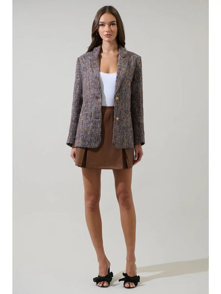 Serah Blazer -- Brown