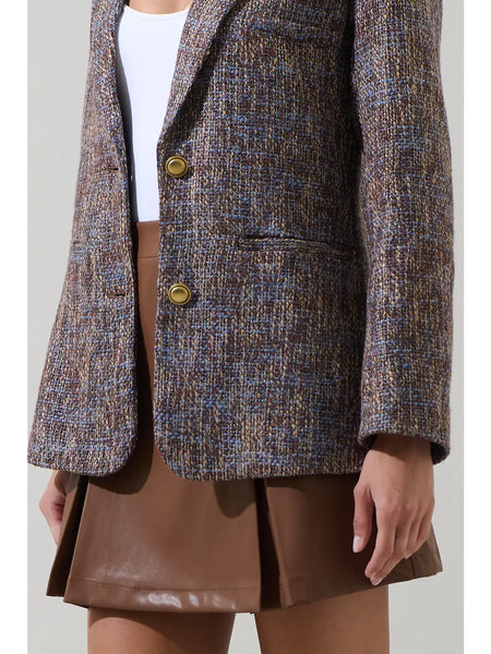 Serah Blazer -- Brown