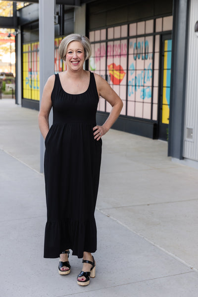 Sarita Dress -- Black