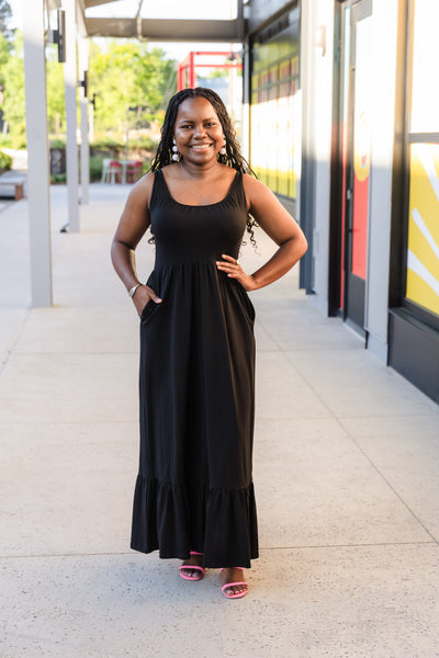 Sarita Dress -- Black