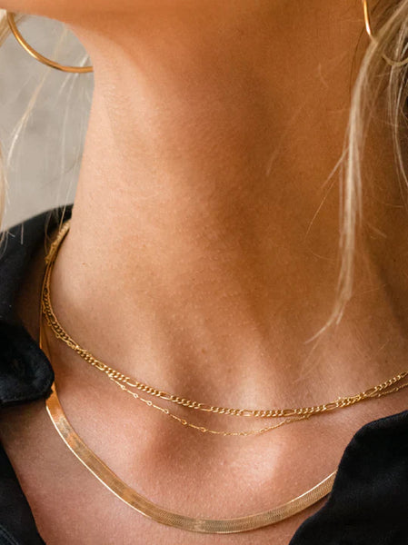 Twist Chain Necklace - Gold Vermeil