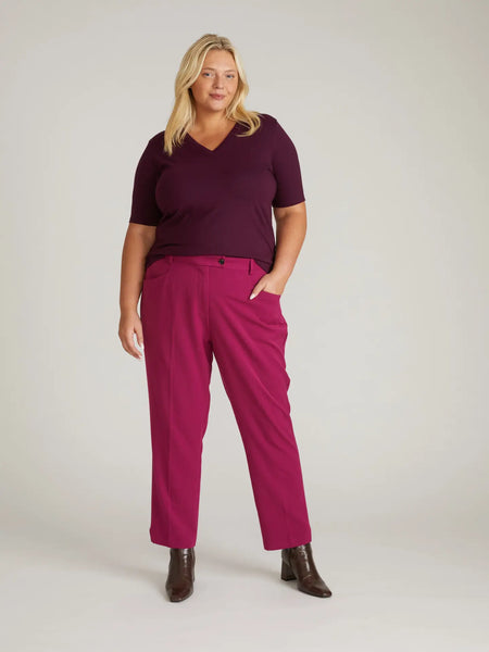 Maia Top -- Burgandy