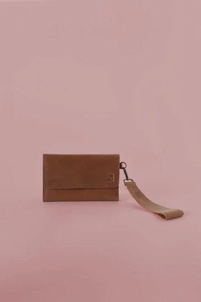 Wallet Wristlet - Cognac