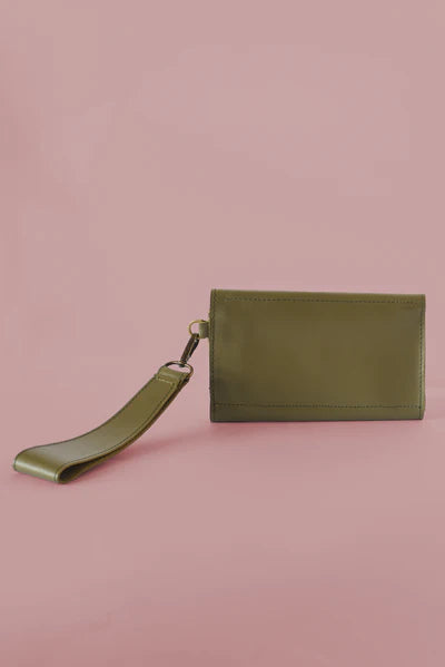 Wallet Wristlet - Olive