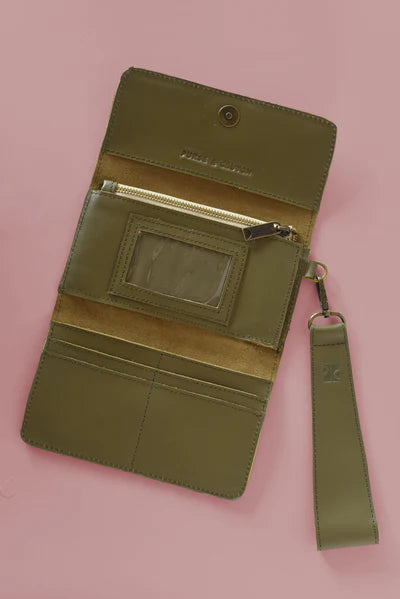 Wallet Wristlet - Olive