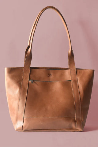 Weekender Tote - Cognac