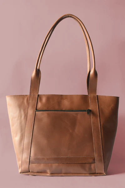 Weekender Tote - Cognac