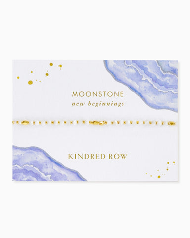 Healing Gemstone Stacking Bracelet - Moonstone