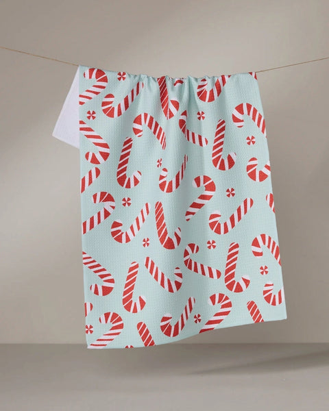 Peppermint Twist Tea Towel