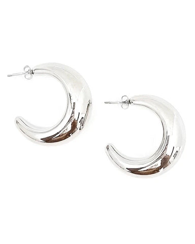 Enoch Silver Earrings - Large
