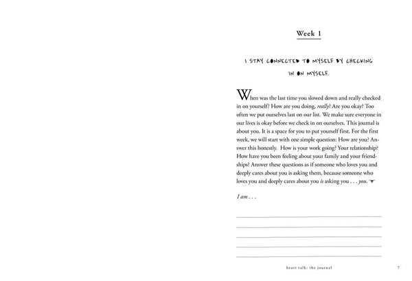 Heart Talk - The Journal By Cleo Wade