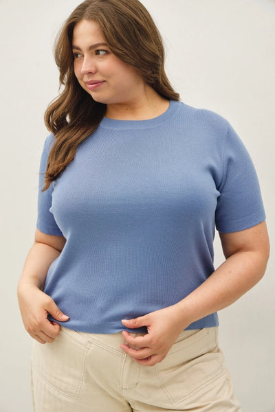Loula Sweater - Slate Blue