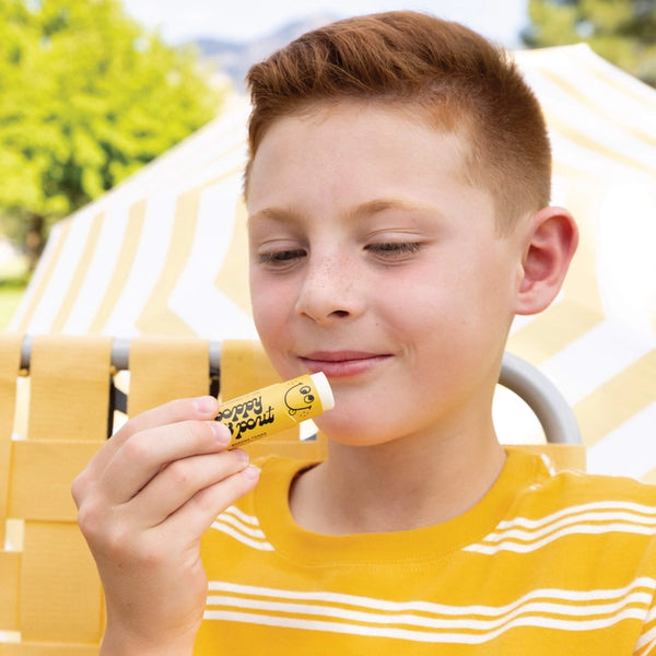 "Lil Poppies" Lip Balm - Banana Fanna