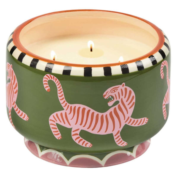 24 oz A Dopo "Tiger" Candle - Black Cedar & Fig (CANNOT SHIP)