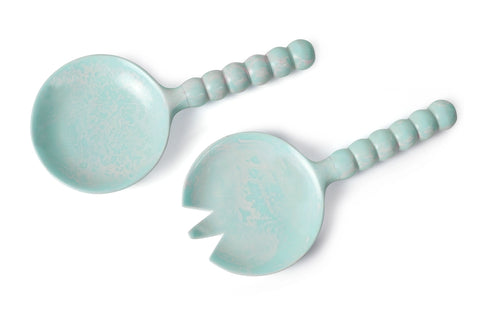 Resin Salad Server - Blue