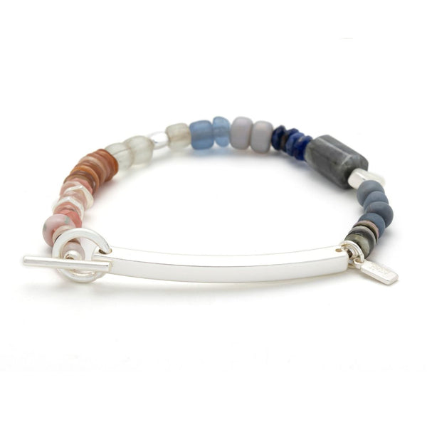 Hidden Message Bracelet - Amazing - Labradorite/Silver