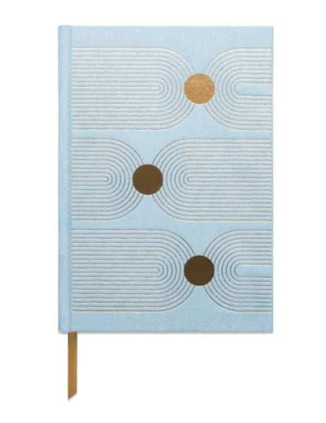Metallic Suede Journal - Arch Dot