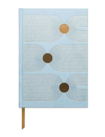 Metallic Suede Journal - Arch Dot