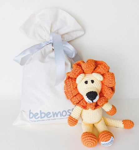 Mini Crochet Lion
