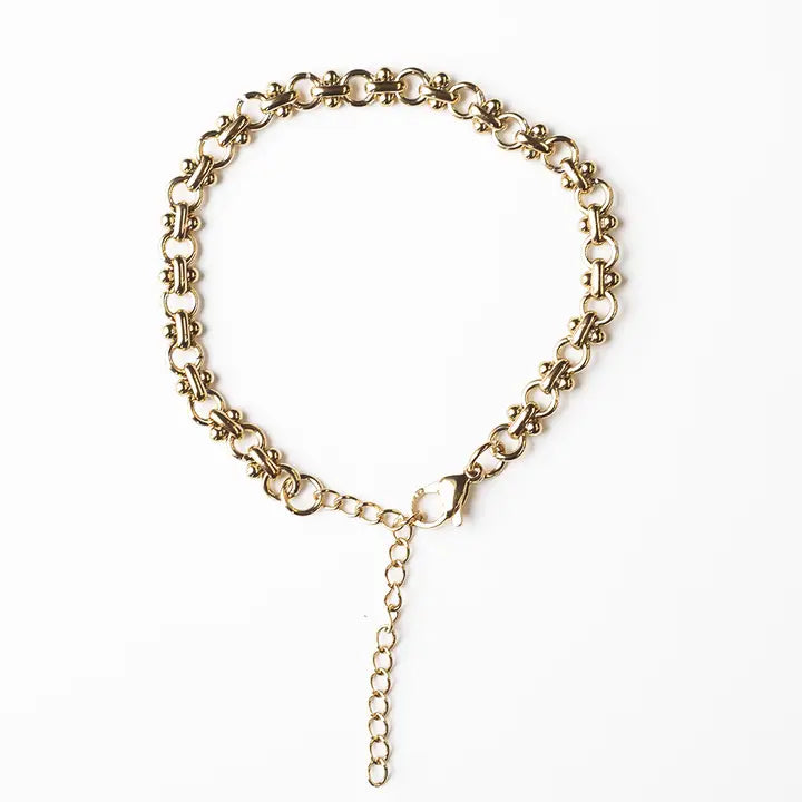 Gold Link Bracelet