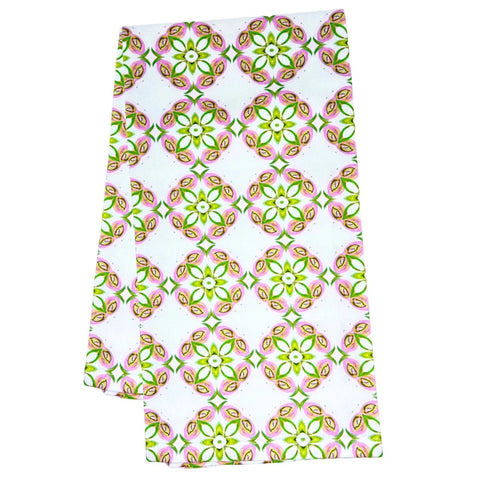 Hibiscus Tea Towel