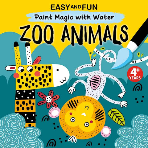 Paint Magic with Water - Zoo Animals