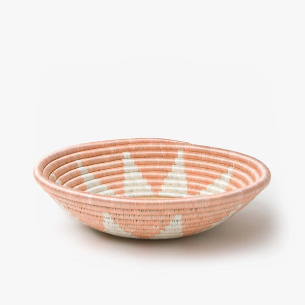 Zuba Woven Bowls - Blush Medium