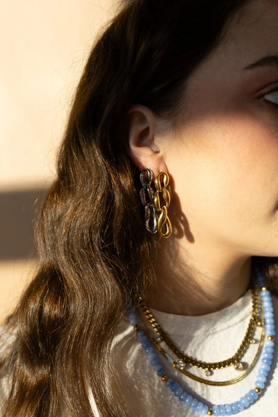 Enola Chain Drop Earrings