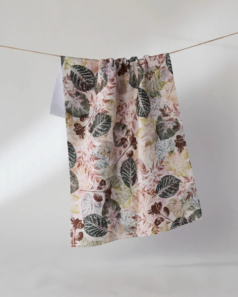 Woodland Press Tea Towel