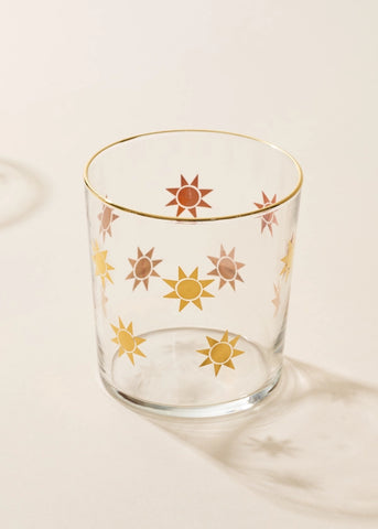 Sunny Days 12.5 Ounce Glass Tumbler (CANNOT SHIP)
