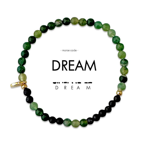 Morse Code Bracelet - Dream