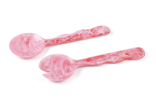 Resin Salad Server - Pink