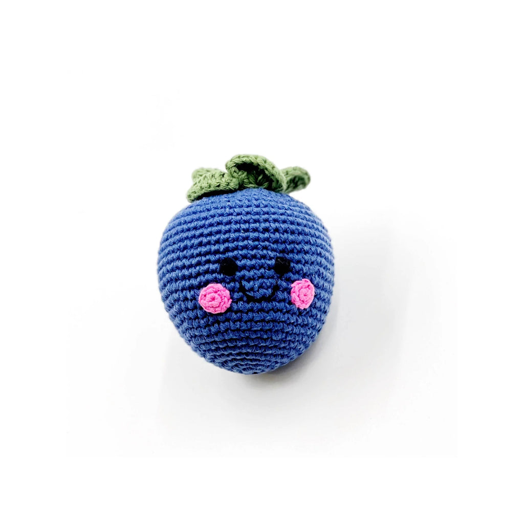 Sweet Blueberry Baby Rattle