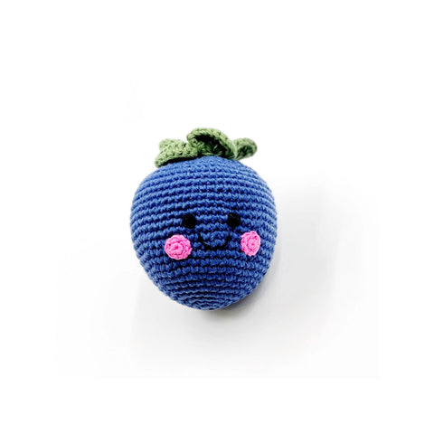 Sweet Blueberry Baby Rattle