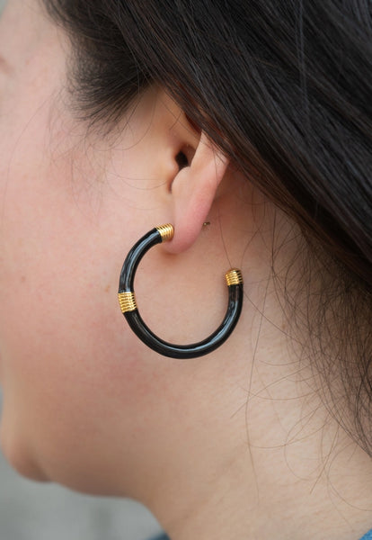 Radiate Hope Hoops - Black