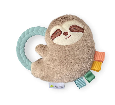Ritzy Rattle + Teether - Sloth