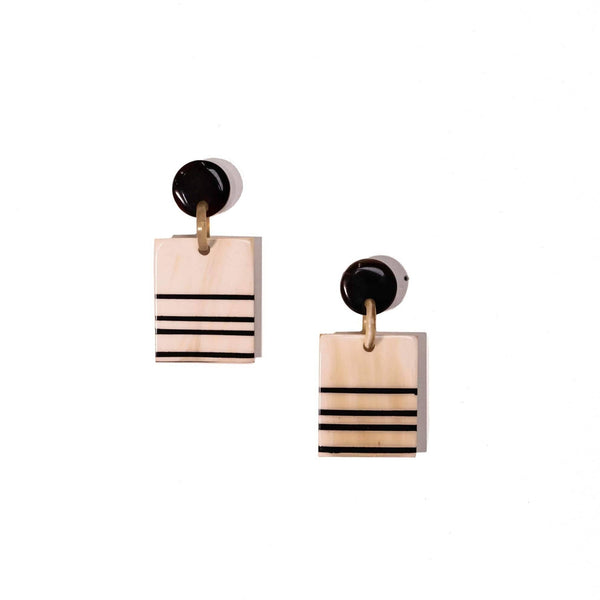 Stripe Block Dangles