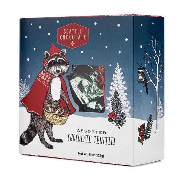 Woodland Raccoon Truffle Gift Box