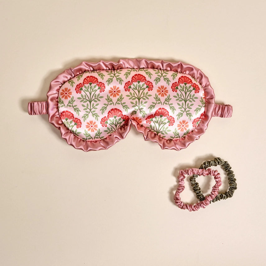 Beauty Sleep Mask – Everbloom Dusty Rose