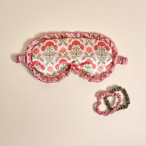 Beauty Sleep Mask – Everbloom Dusty Rose