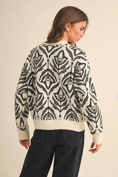 Taylor Sweater -- Olive Green