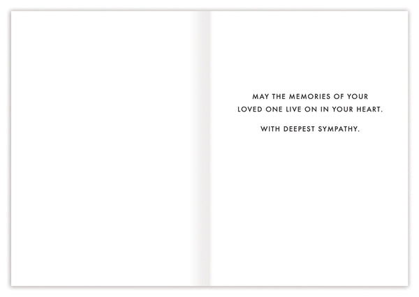 Part of You Sympathy Card