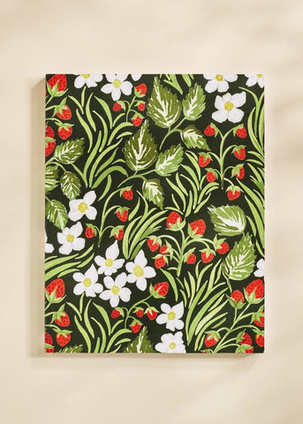 Wild Strawberry Lined Journal