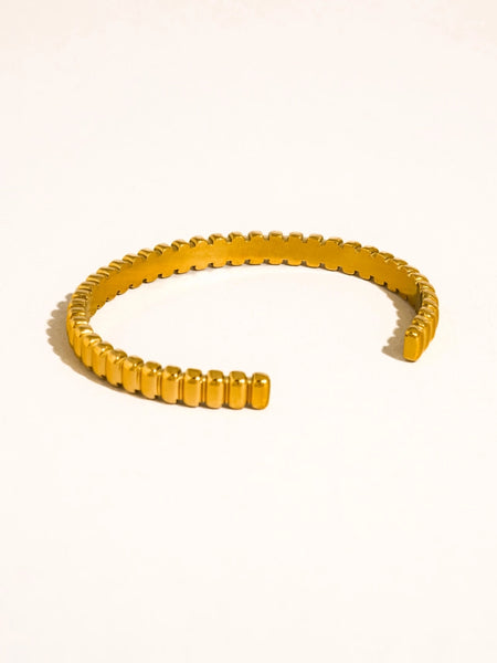 Cendine 18K Beaded Cuff Bracelet