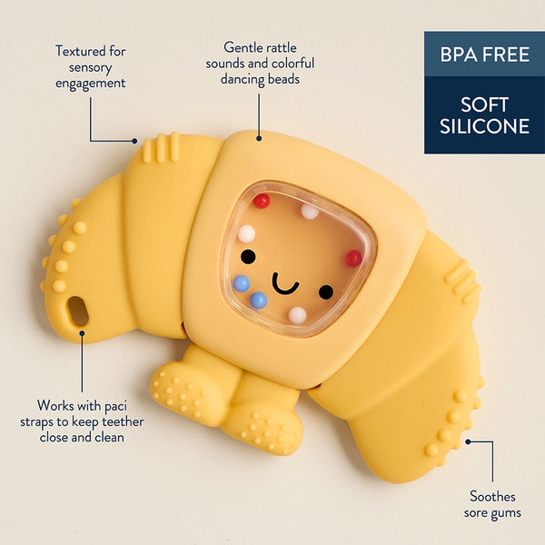 Teether & Rattle - Croissant