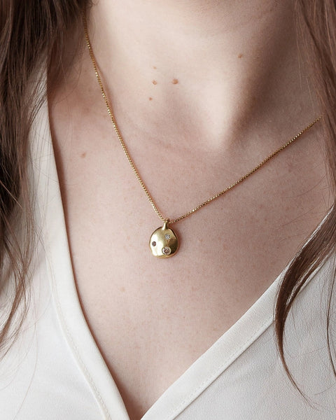 Mwala Constellation Necklace - Champagne
